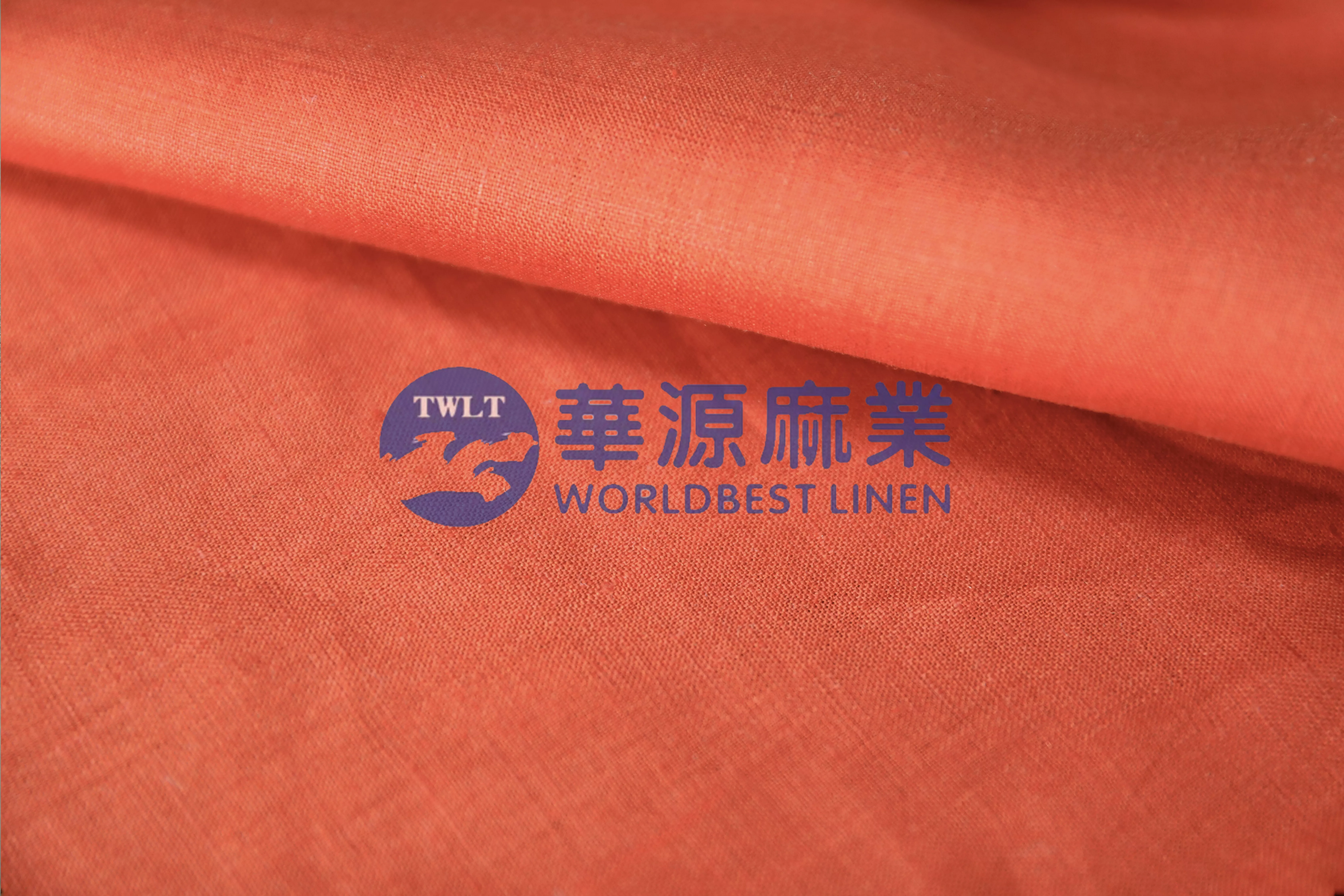 纯亚麻防蚊虫染色布
