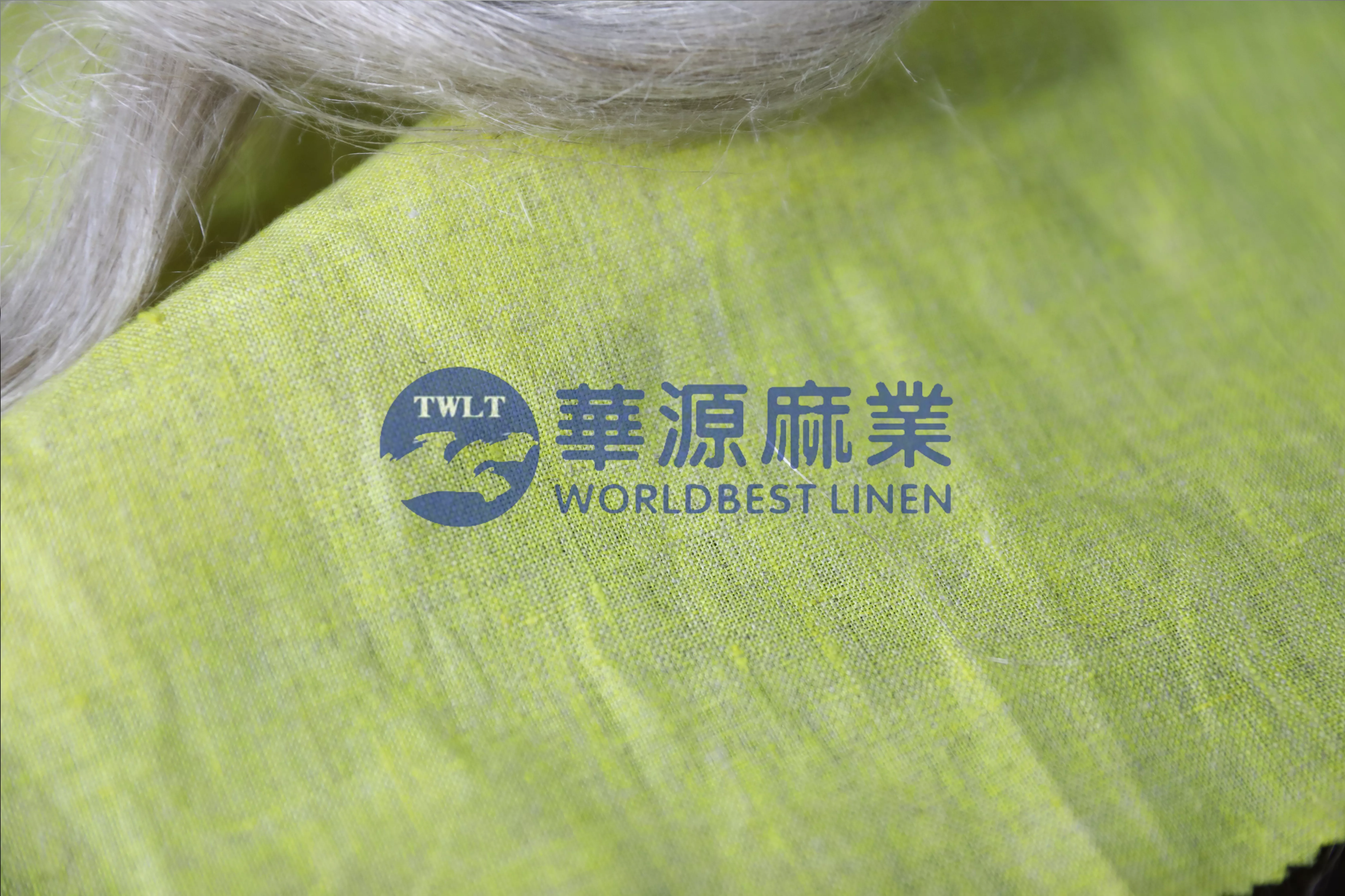 纯亚麻花灰色织布