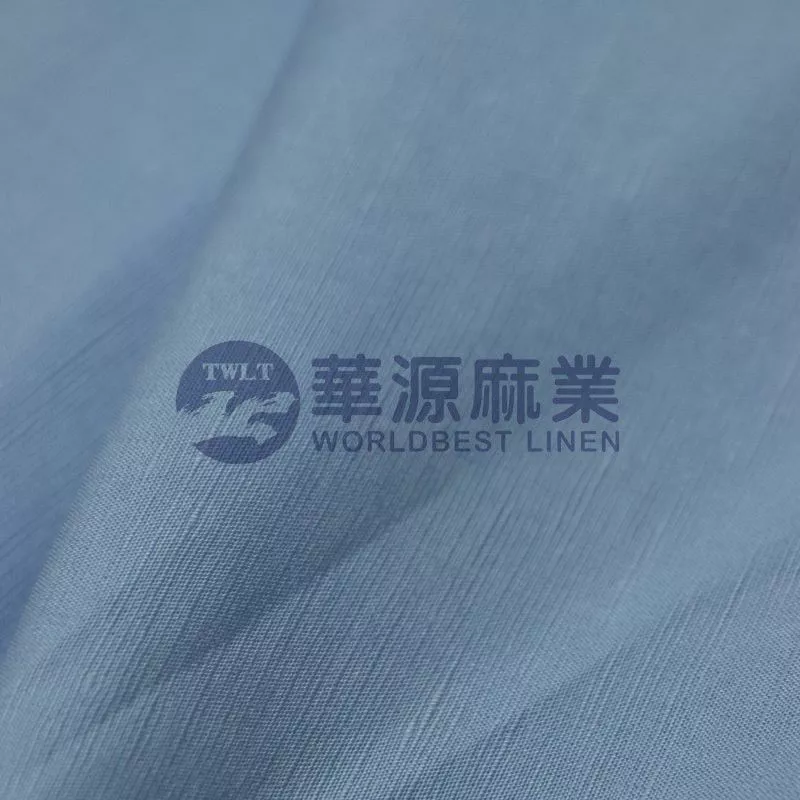 莫代尔亚麻交织布