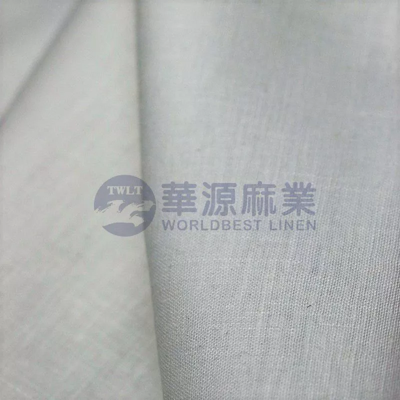 亚麻粘交织弹力布