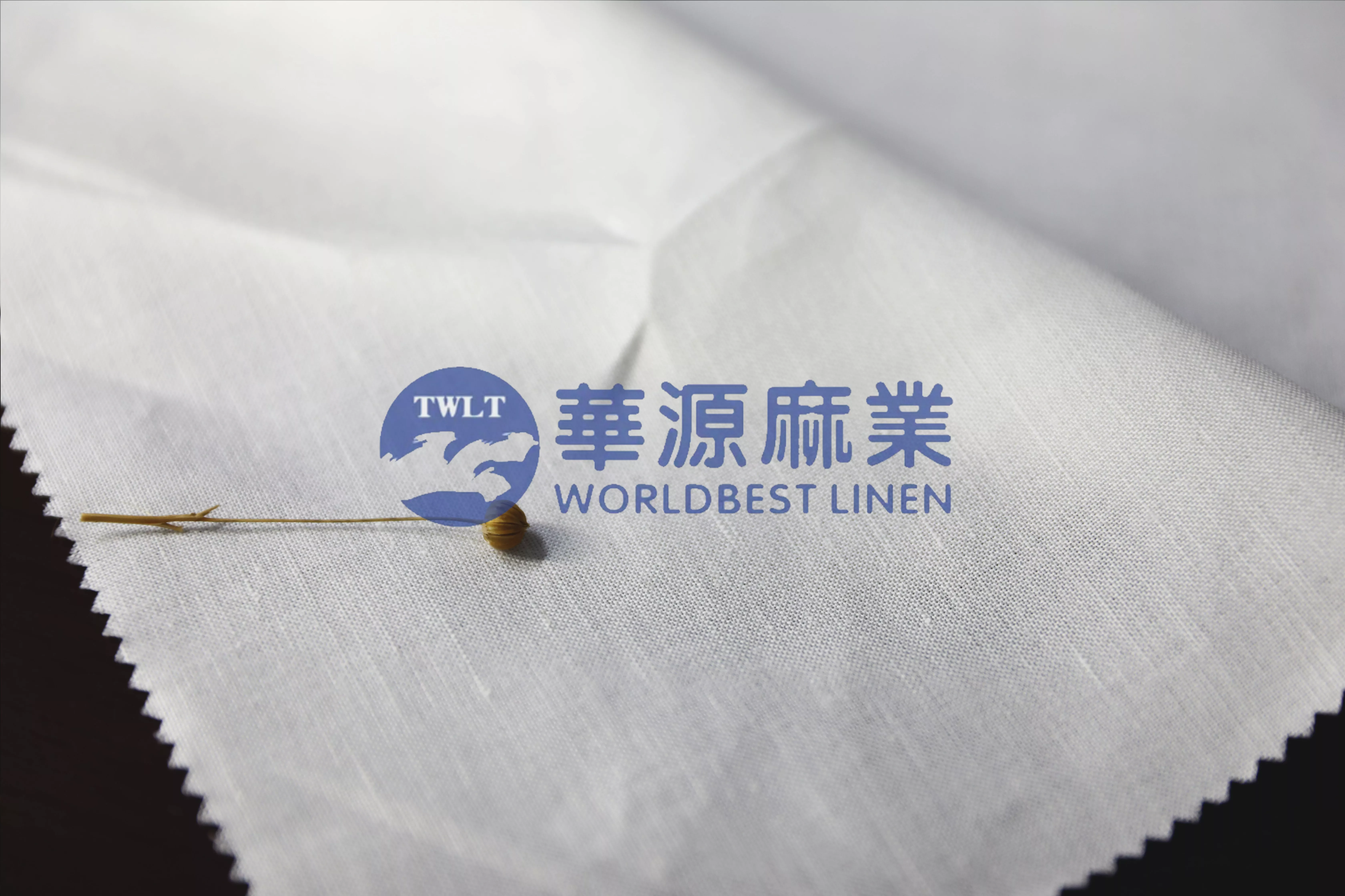 半漂粘亚麻交织布
