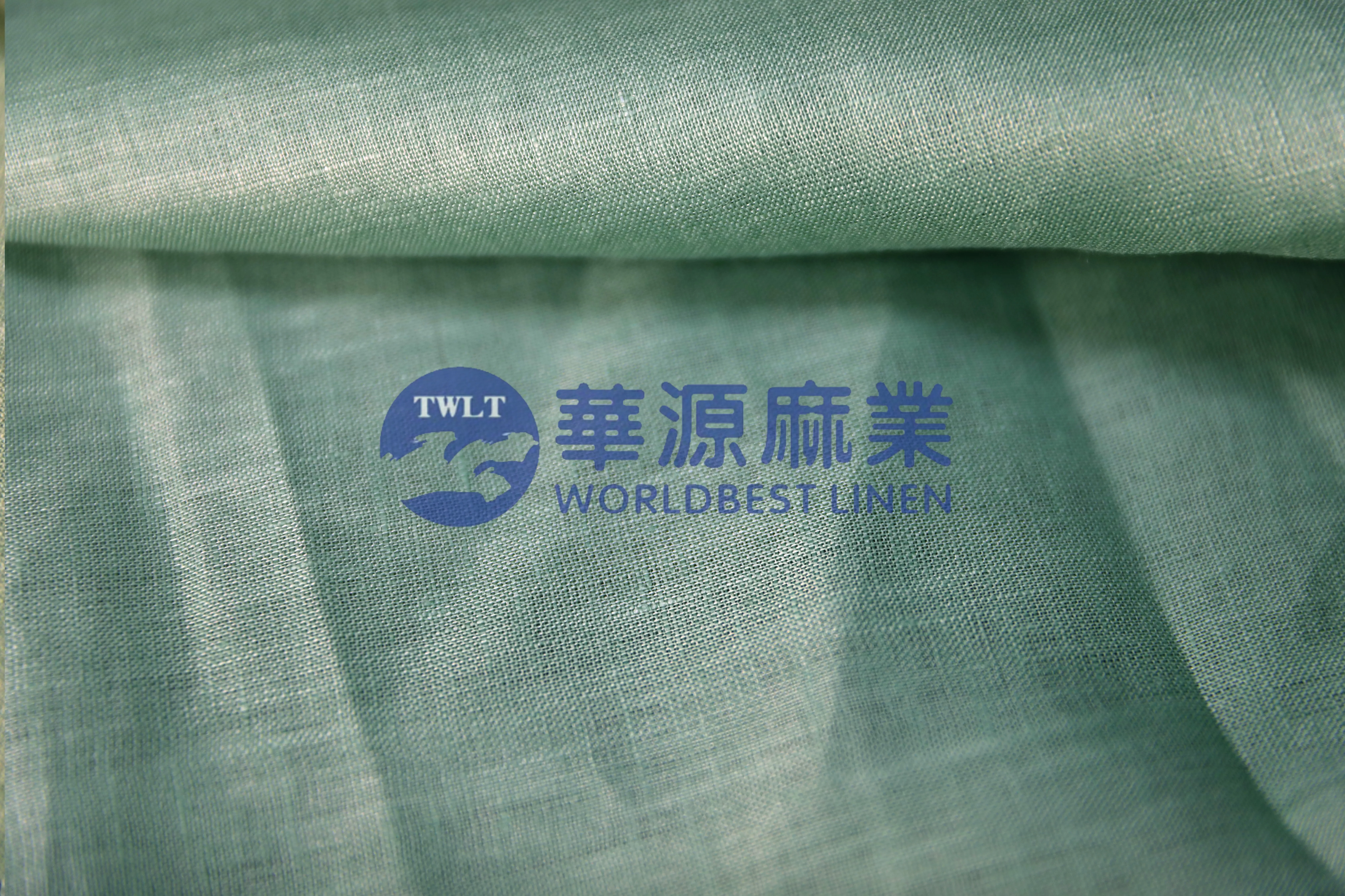 纯亚麻酵素洗染色布