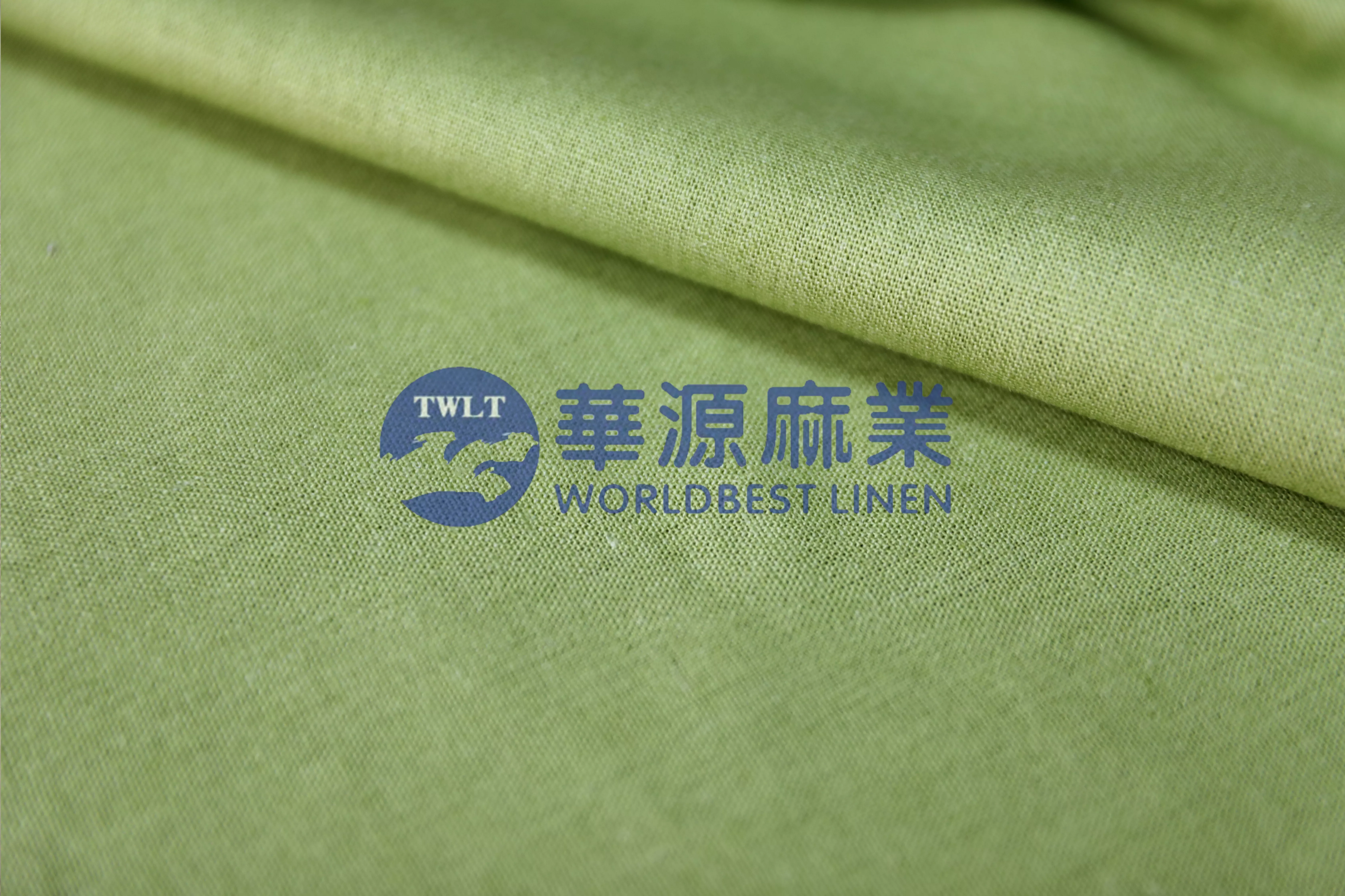 亚麻粘混纺吸湿染色布