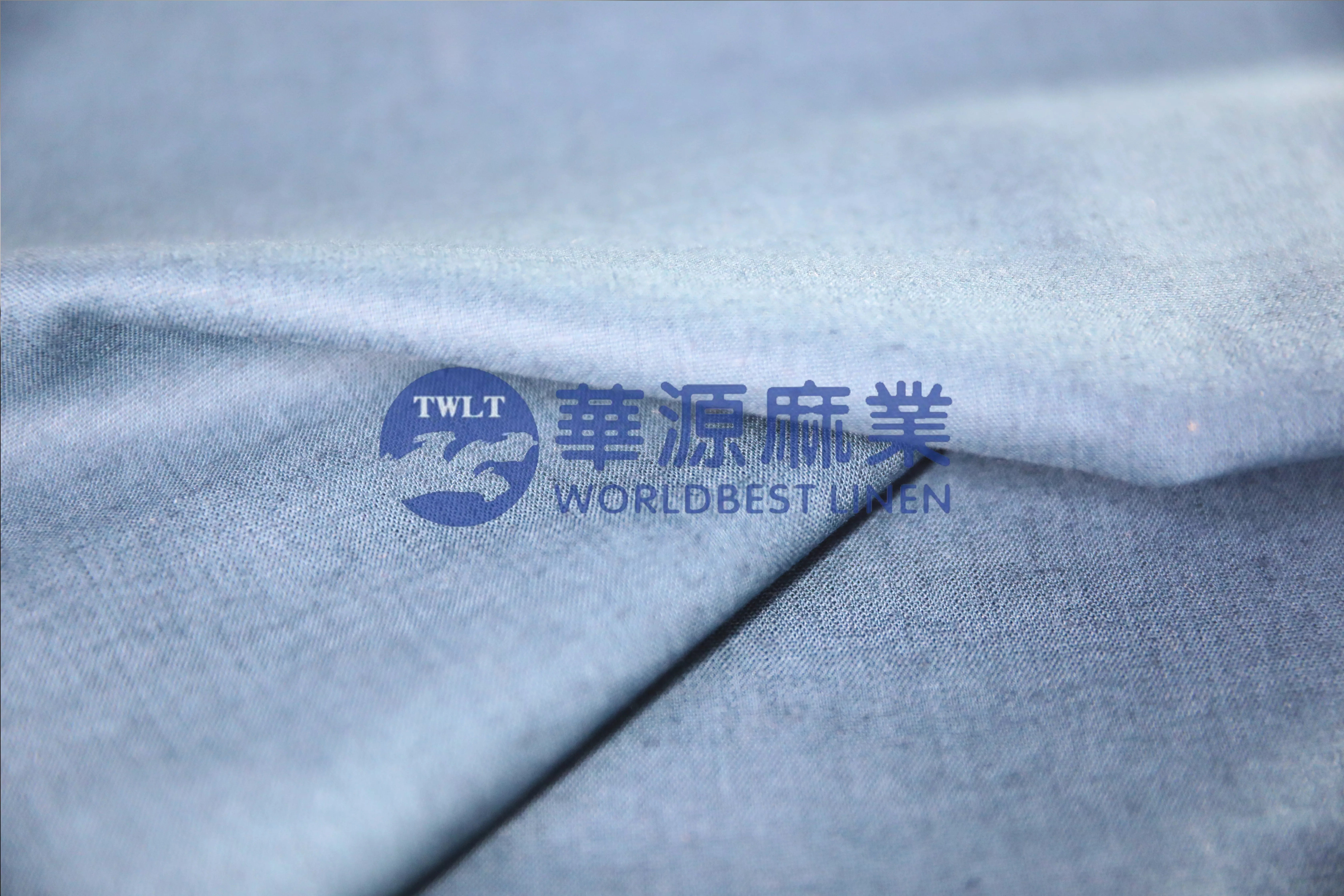 麻棉混纺染色布