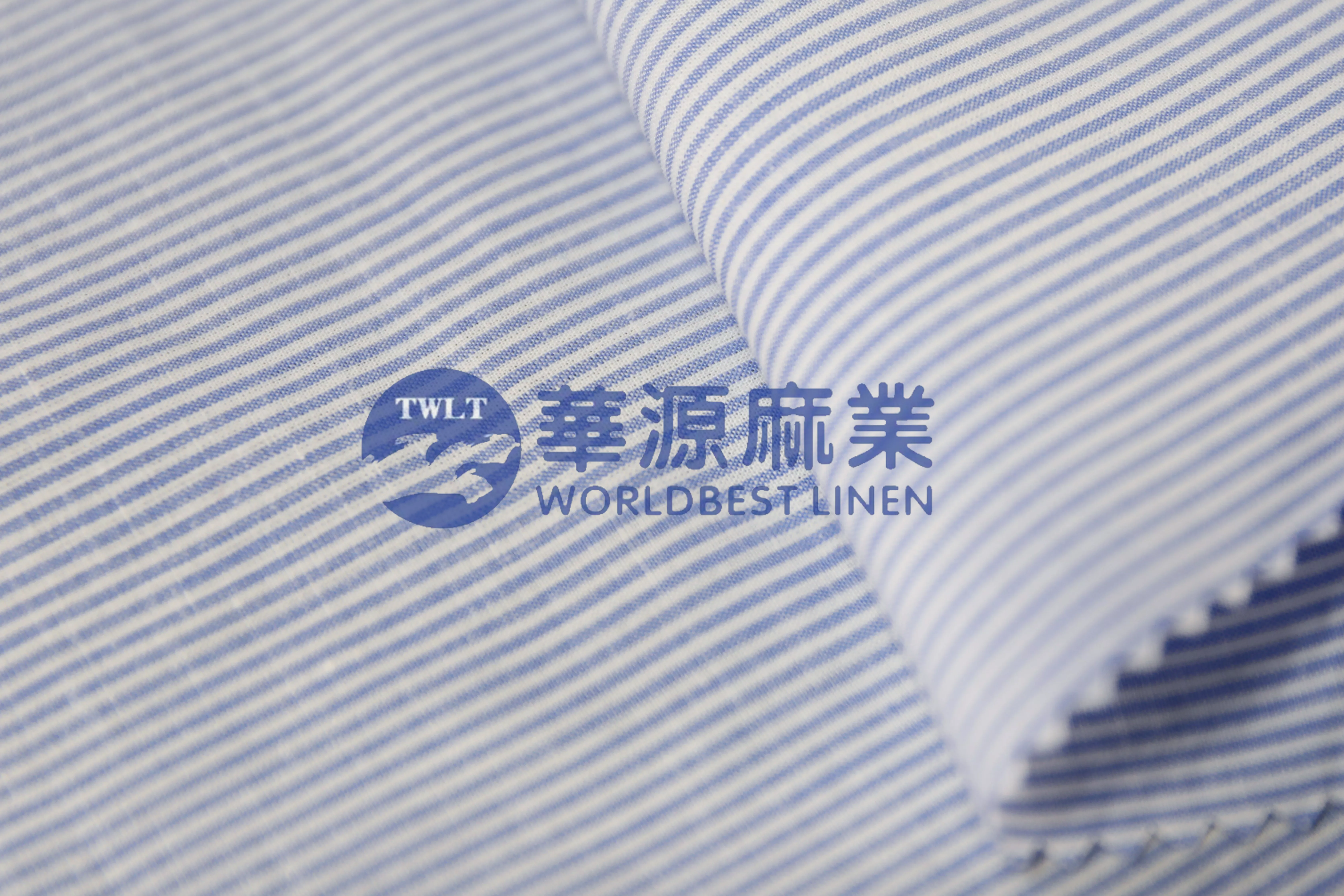 棉麻交织色织条纹布